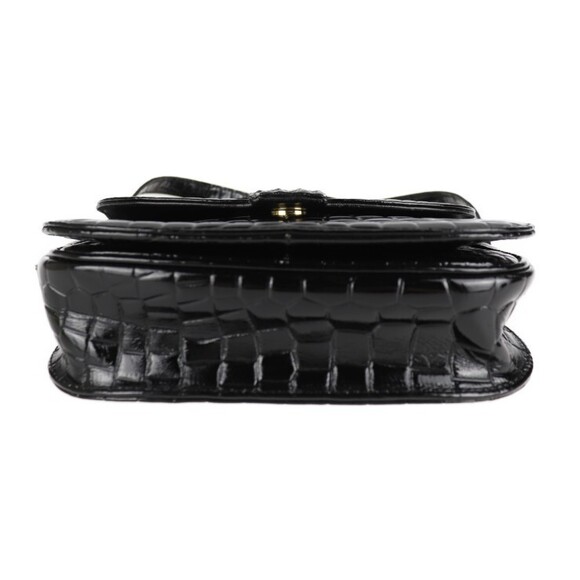 Auth Ysl Yves Saint Laurent Crocodile #160030Y35B - Picture 4 of 9